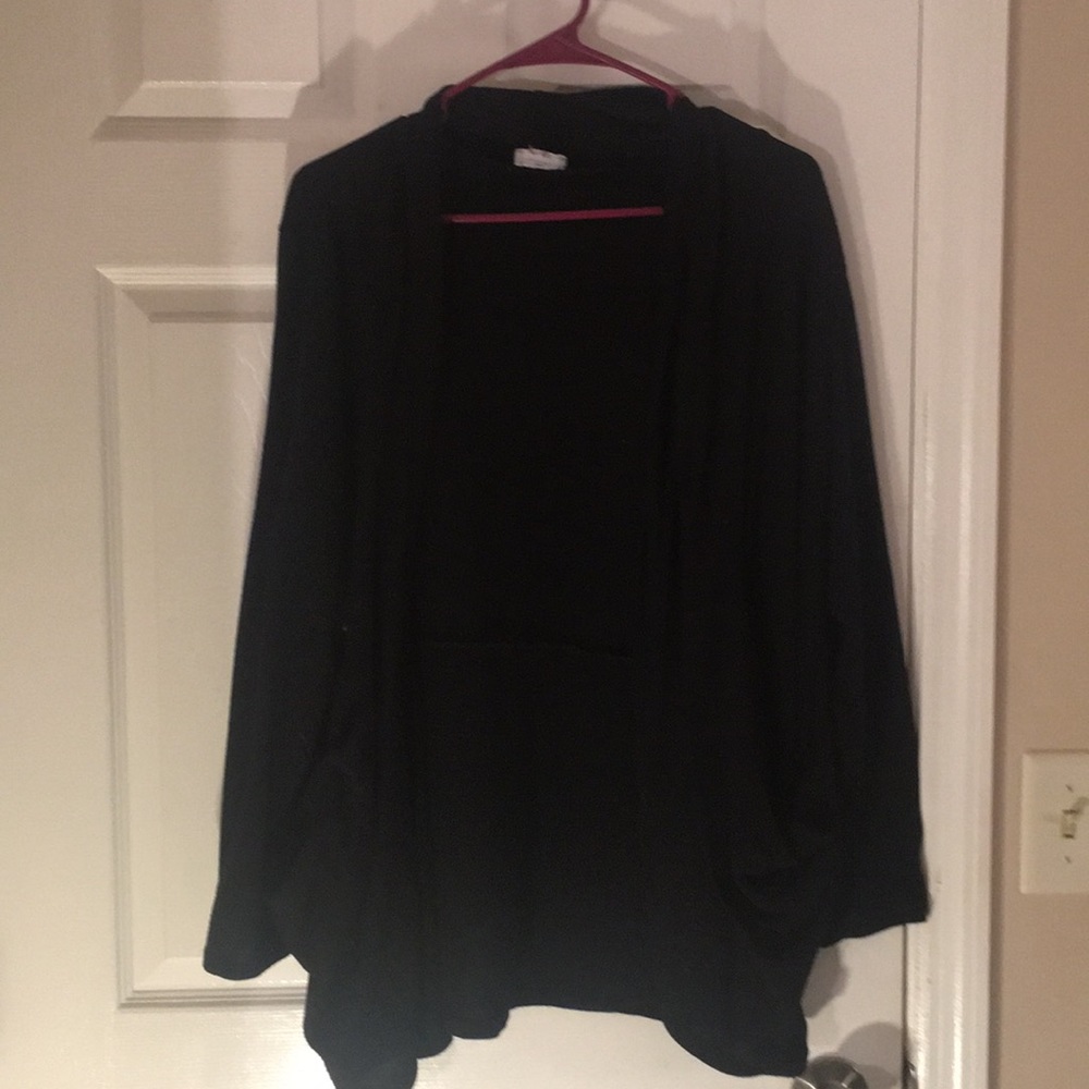 Plus black cardigan